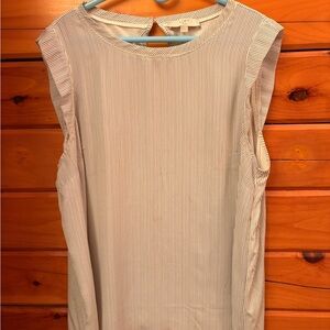 Loft Striped Sleeveless Top